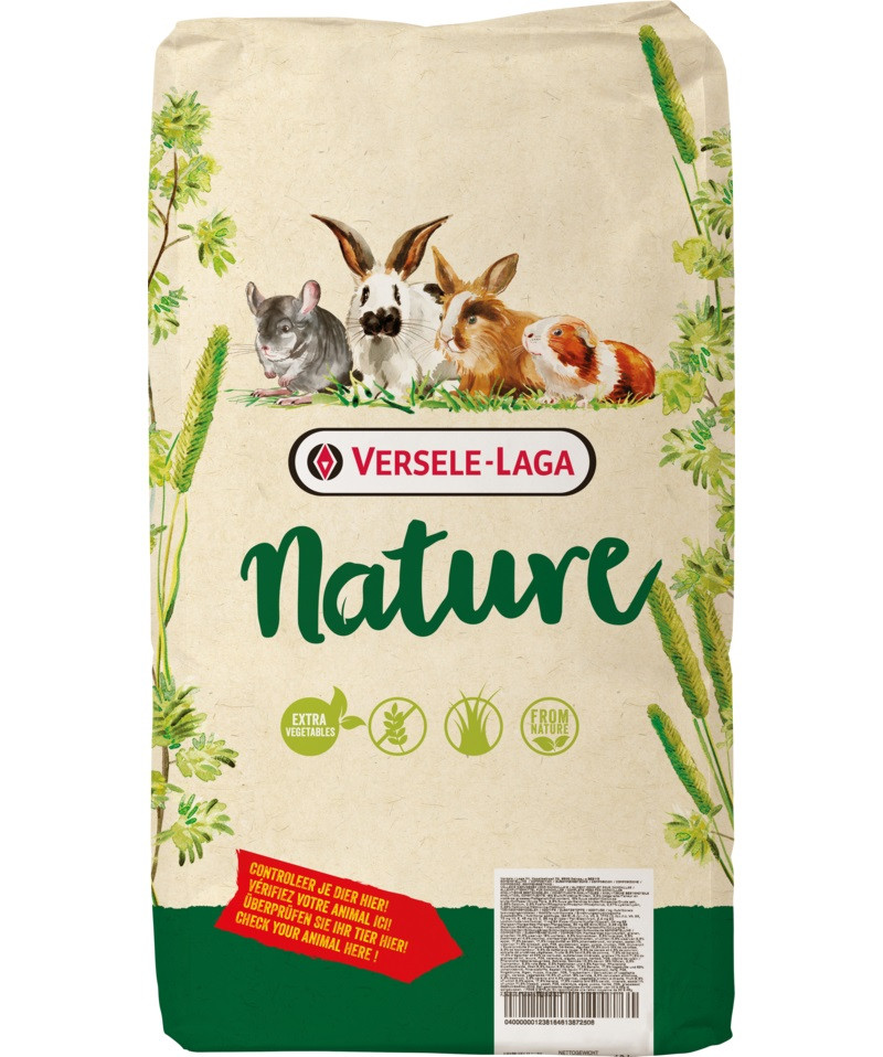 VERSELE-LAGA Nature Cavia - karma dla świnki morskiej - 9kg - zdjęcie 1