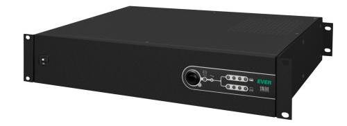 Zasilacz UPS EVER SINLINE 1200 USB HID 19" 2U (Rack; 1200VA) (W/SL00RM-001K20/07) - zdjęcie 1