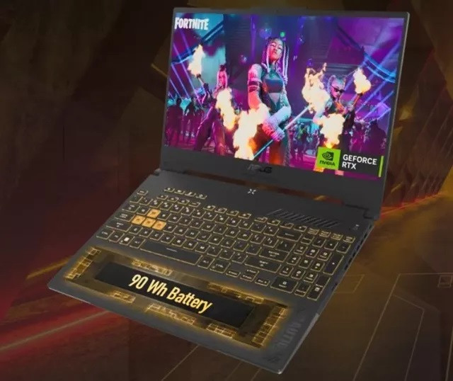 ASUS TUF Gaming A15 FA507NVR-LP005 Ryzen 7 7435HS 15.6"FHD 144Hz Value IPS-level 250nits AG 16GB DDR5 4800 SSD512 GeForce RTX 4060 8GB LAN WLAN+BT Cam720p 90WHrs NoOS Mecha Gray - zdjęcie 10