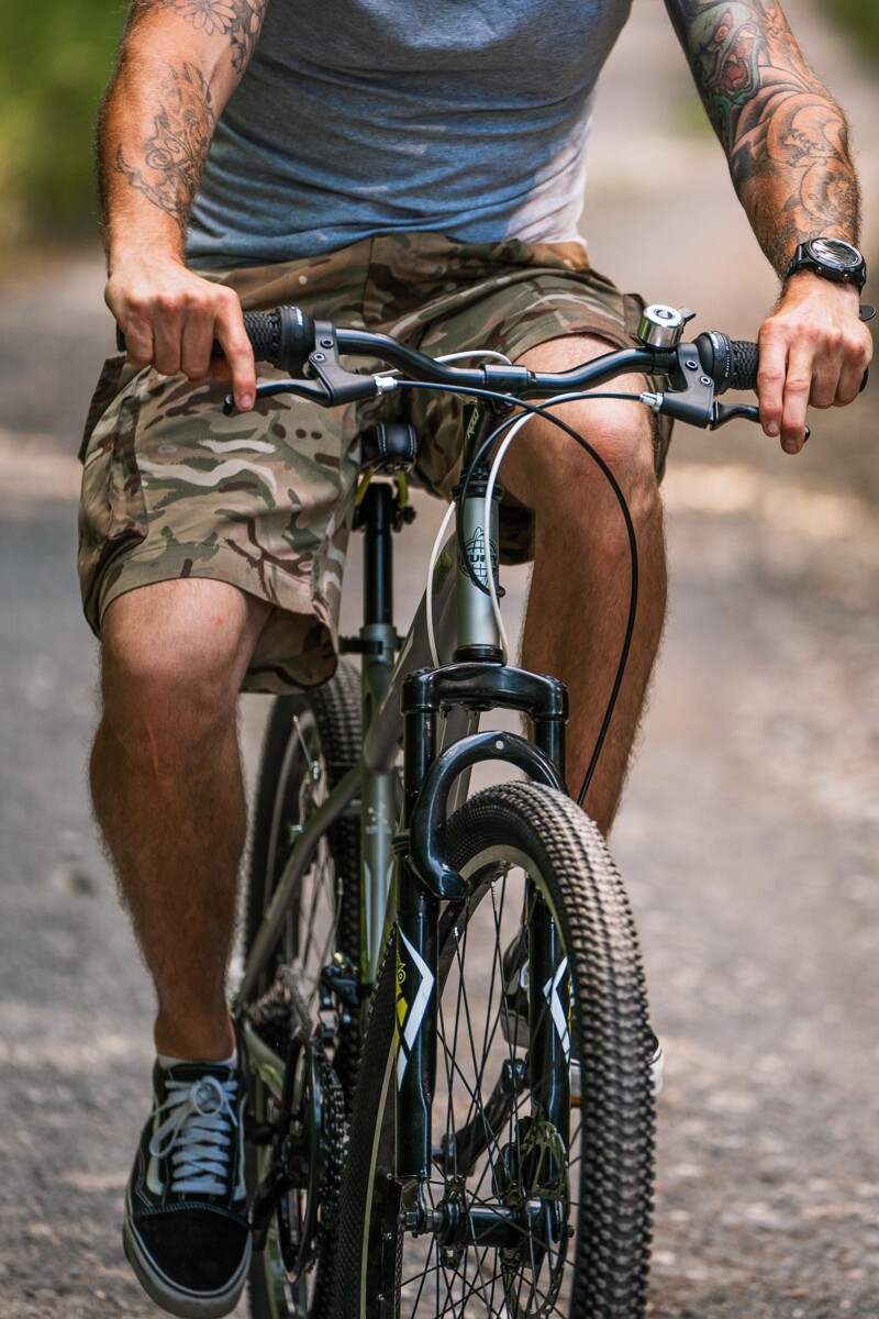 Rowerek dziecięcy Huffy EXTENT 26" silver 66340W - zdjęcie 1