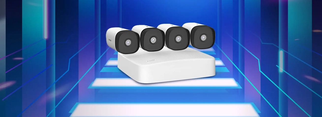 ZESTAW DO MONITORINGU 4-KAMERY TENDA K4P-4TR - zdjęcie 1