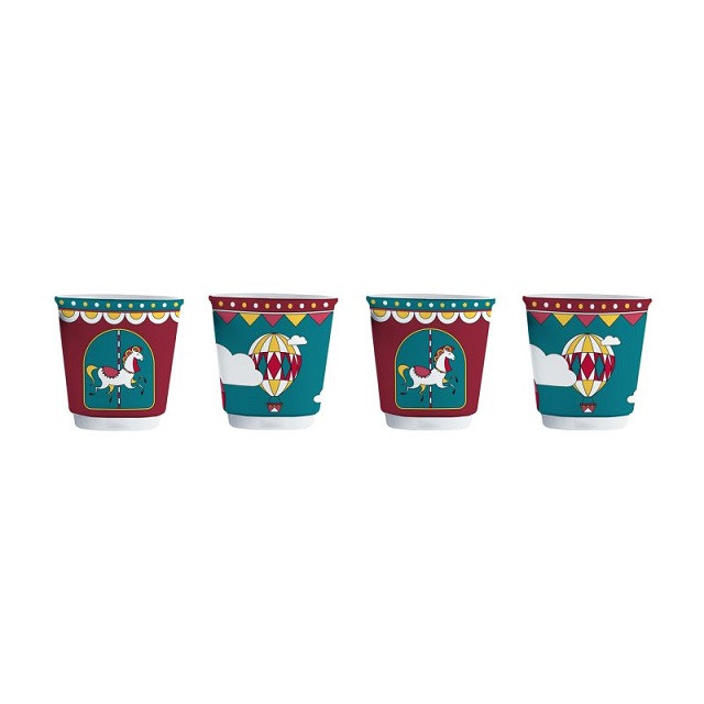 Bialetti zestaw 4 filiżanek do espresso Winter Wonderland - zdjęcie 1