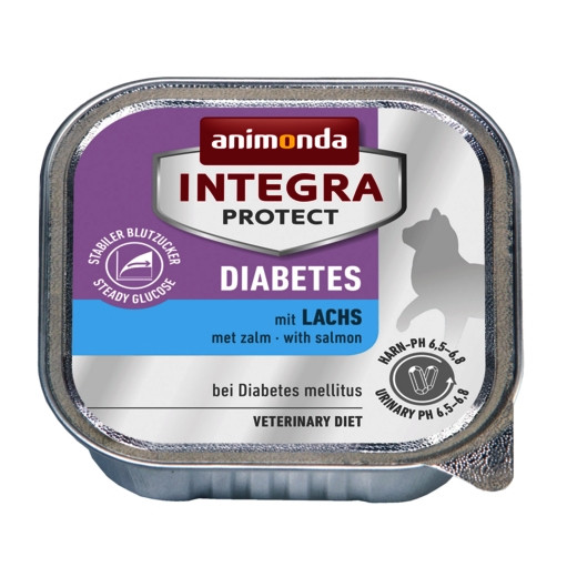 ANIMONDA Integra Protect Diabetes Łosoś - mokra karma dla kota - 100g - zdjęcie 1