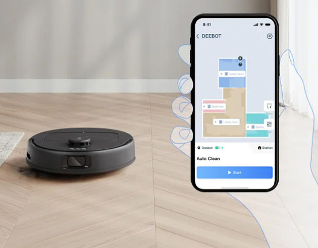 Robot sprzątający Ecovacs Deebot N30 Pro Omni czarny - zdjęcie 13