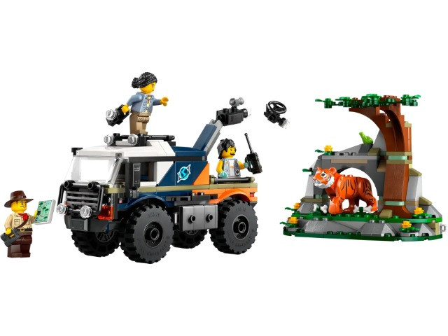LEGO City 60426 Terenówka badacza dżungli - zdjęcie 2