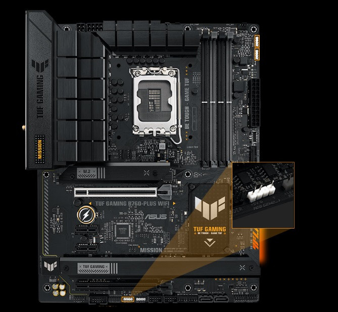 Płyta główna ASUS TUF GAMING B760-PLUS WIFI (90MB1ER0-M1EAY0) - zdjęcie 22