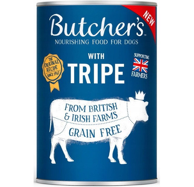 BUTCHER'S Original Tripe Mix Pasztet ze żwaczem - mokra karma dla psa - 400 g - zdjęcie 1