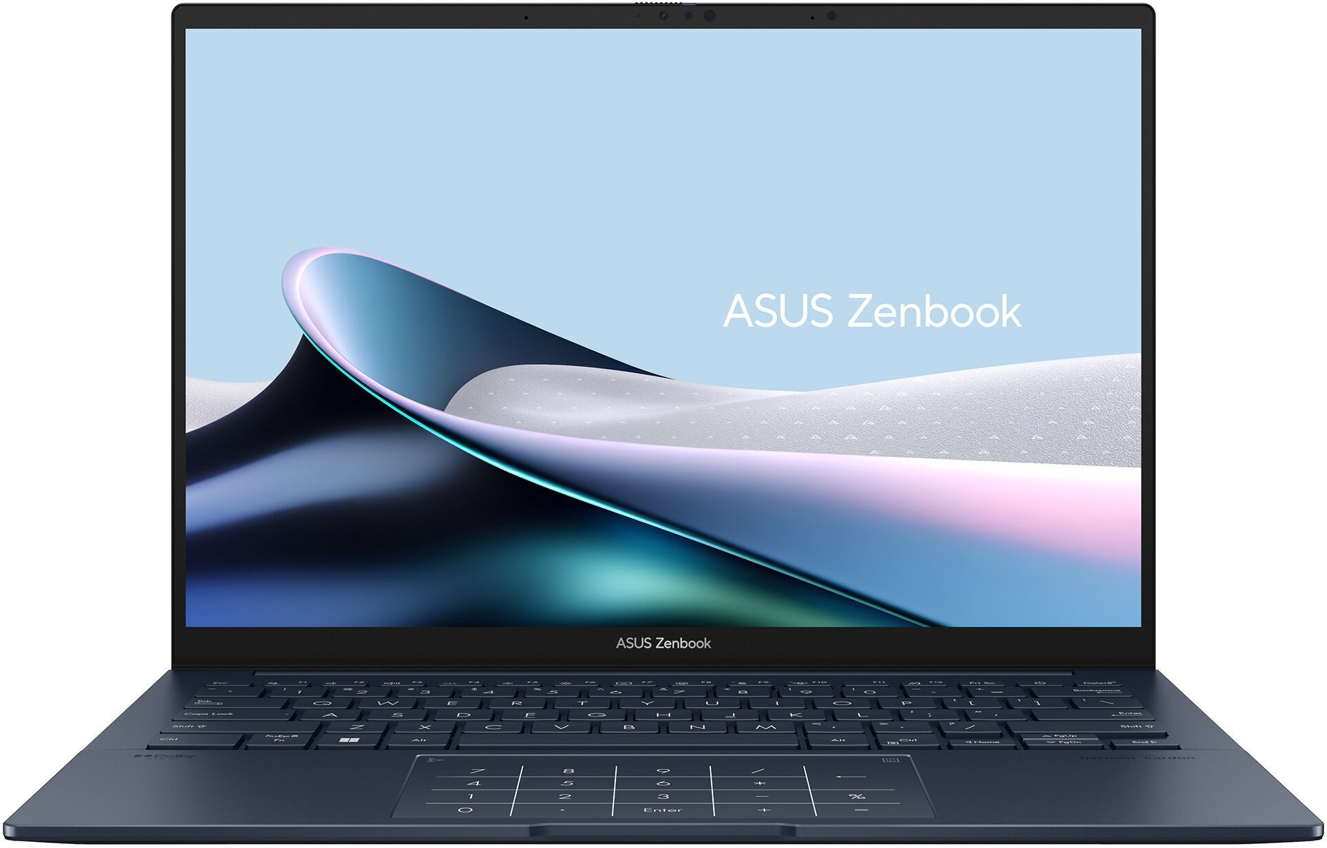 ASUS Zenbook 14 UX3405CA-PZ051W ARL H Core Ultra 5 14.0" Touch 3K 120Hz 400nits Glossy 16GB LPDDR5X SSD512 Intel Arc Graphics WLAN+BT Cam720 75WHrs Win11 Ponder Blue - zdjęcie 1