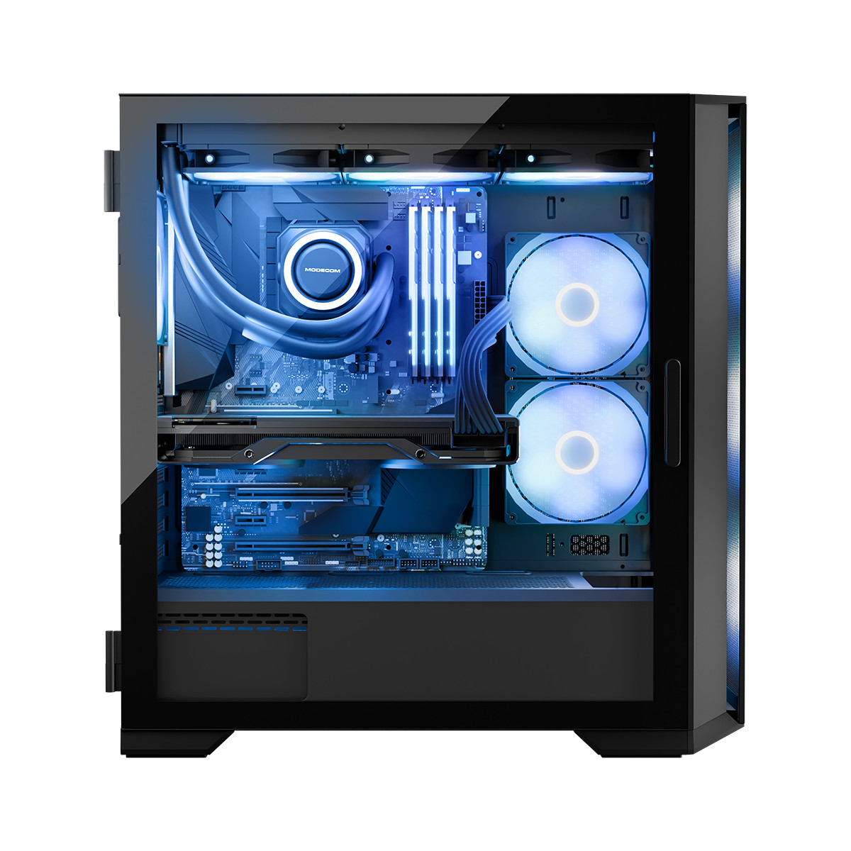 MODECOM OBUDOWA HORIZON ARGB FLOW MIDI USB TYPE-C - zdjęcie 5