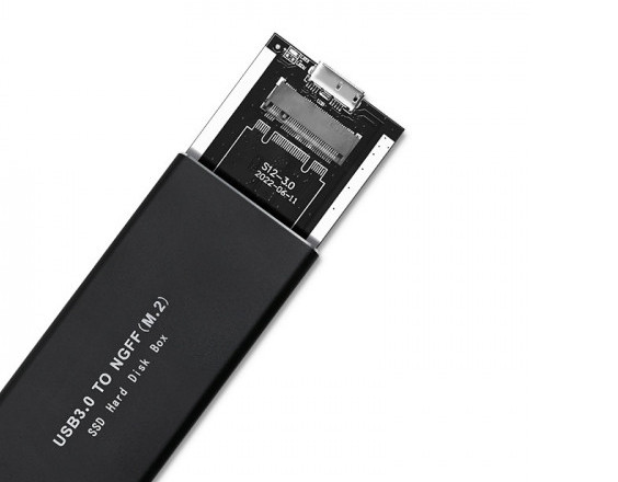QOLTEC OBUDOWA DO DYSKÓW SSD M.2 SATA | NGFF | USB - zdjęcie 5