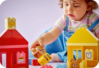 LEGO DUPLO 10414 Codzienne czynności jedzenie i pora snu - zdjęcie 4