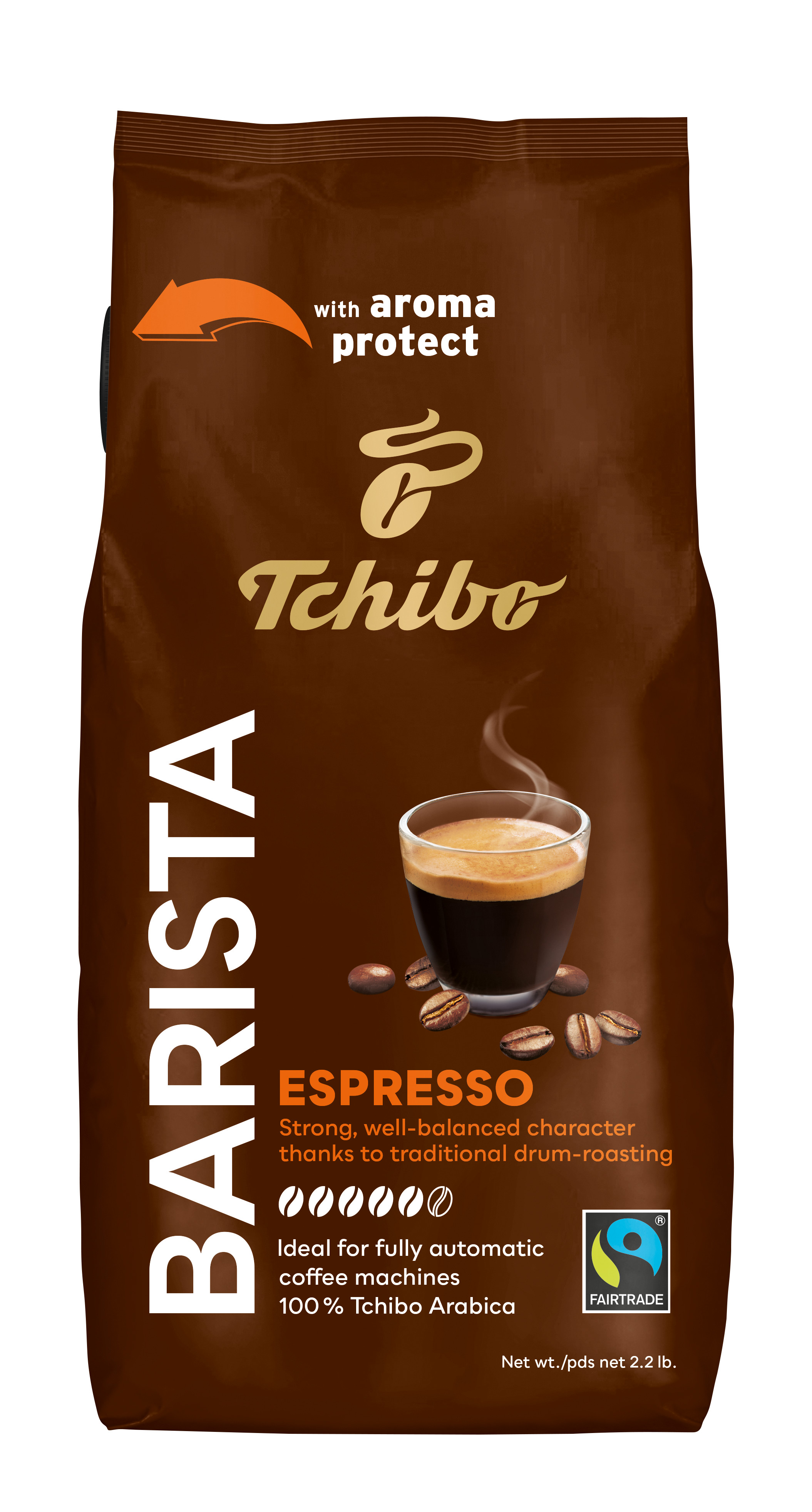 Kawa TCHIBO Barista Espresso ziarnista 1KG - zdjęcie 1
