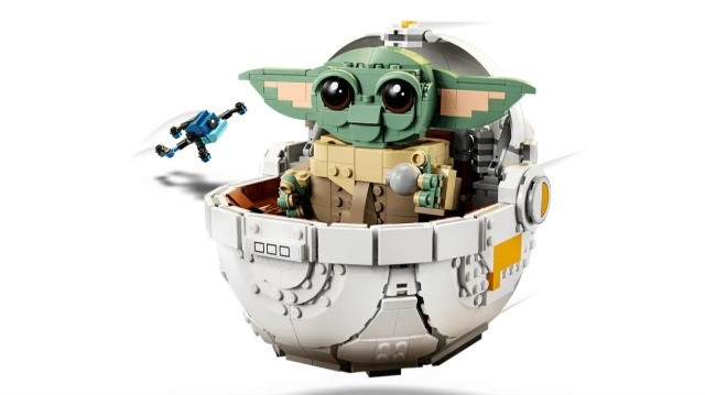LEGO STAR WARS 75403 Grogu w wózku - zdjęcie 2