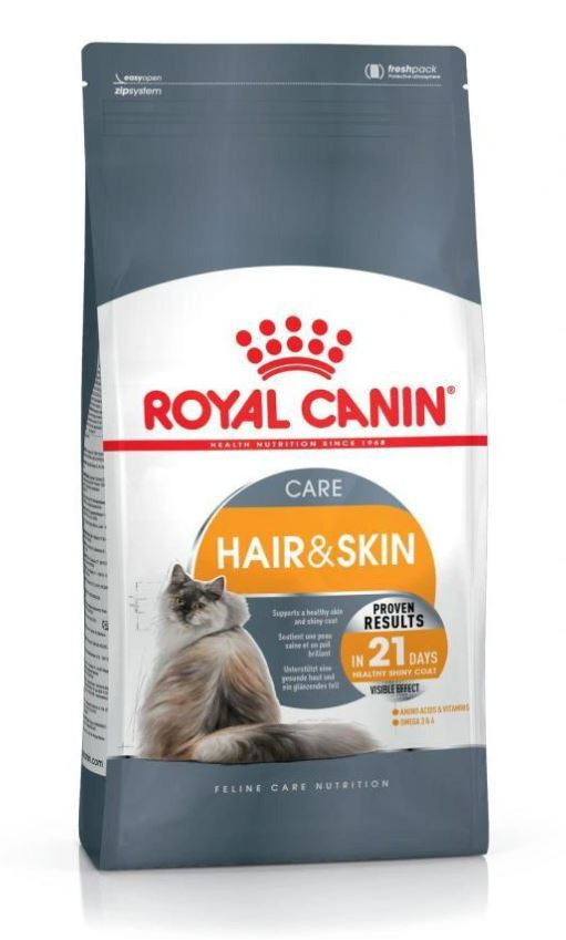 ROYAL CANIN Hair&Skin Care Adult - sucha karma dla kota - 400g - zdjęcie 1