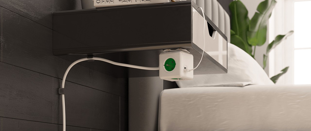 Allocacoc Przedłużacz PowerCube Extended 1.5 m Green - zdjęcie 8