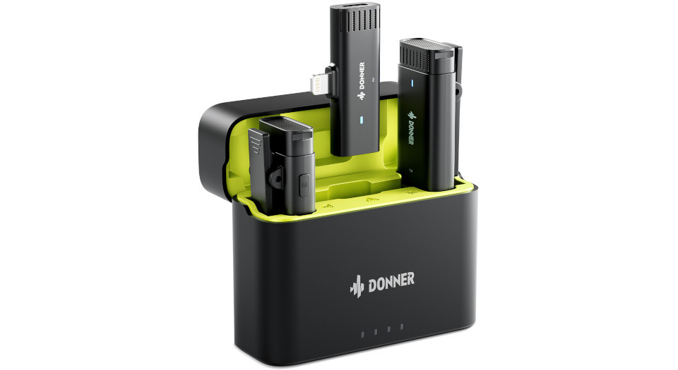 DONNER VPM10 - Mikrofon bezprzewodowy typu Wireless dla urządzeń iOS - zdjęcie 1