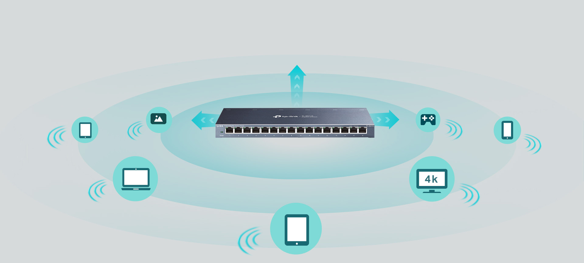 Switch TP-LINK TL-SG116 - zdjęcie 4