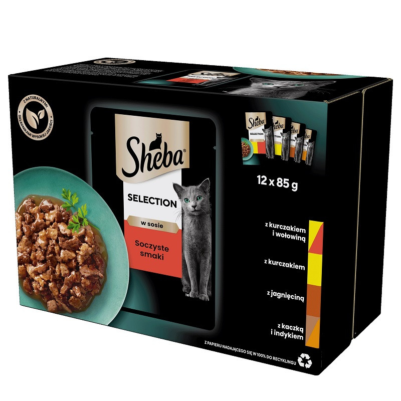 SHEBA Selection in Sauce Soczyste Smaki - zdjęcie 1