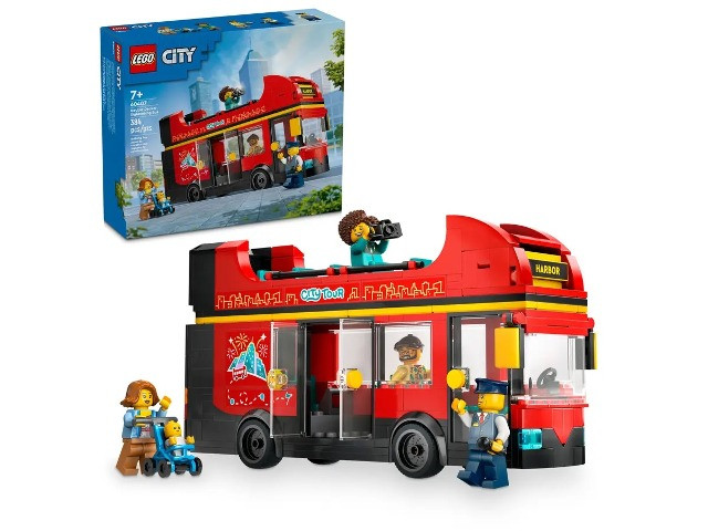 LEGO City 60407 Czerwony, piętrowy autokar - zdjęcie 1