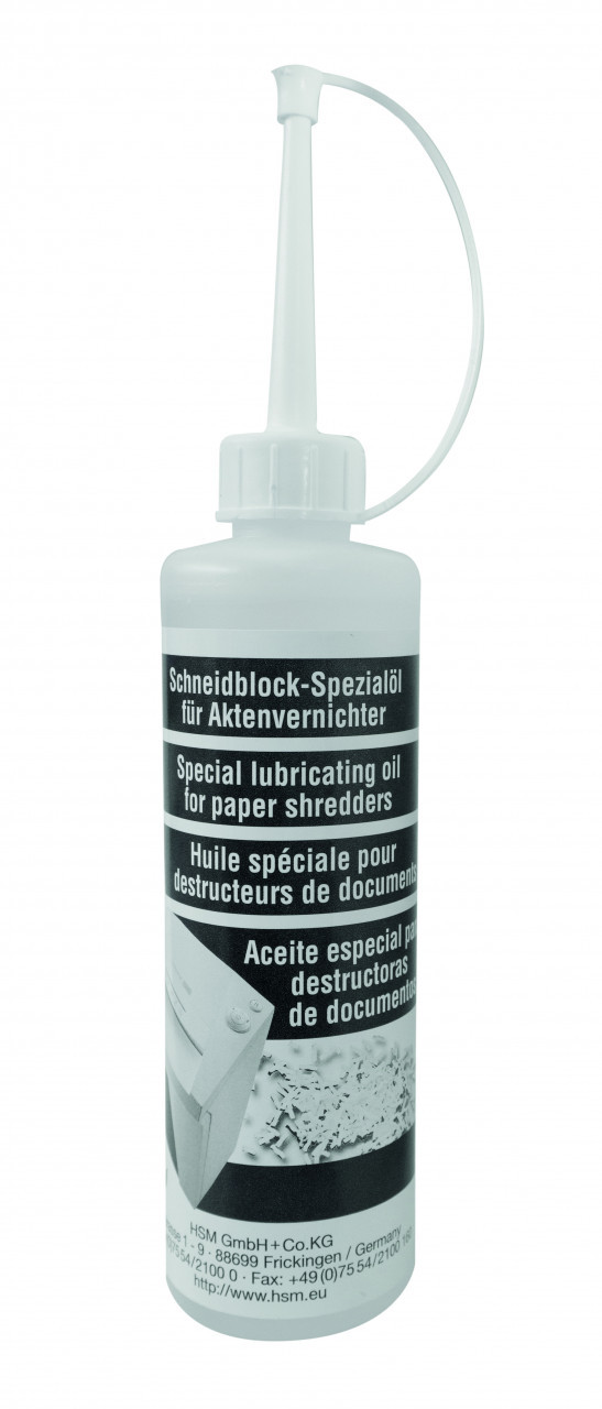 HSM Płyn czyszcząco-konserwujący do niszczarek 250ml - zdjęcie 1
