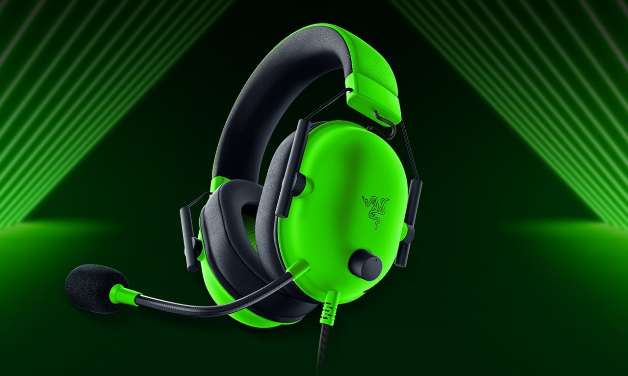 Słuchawki Razer BlackShark V2 X Green - zdjęcie 1