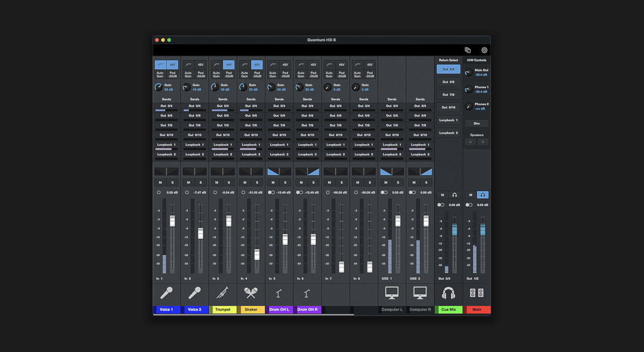 PreSonus Quantum HD 8 - Interfejs Audio USB-C - zdjęcie 5