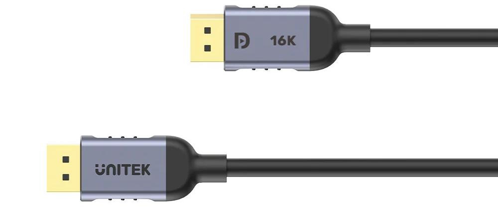 UNITEK KABEL DISPLAYPORT 2.1 8K@120HZ 1M - zdjęcie 2