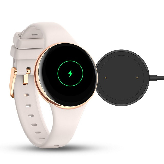 Smartwatch damski Manta Livia Mini złoty - zdjęcie 7