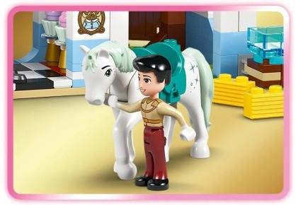 LEGO DISNEY PRINCESS 43275 Zamek Kopciuszka i kareta - zdjęcie 7