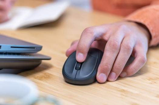 Mysz TRUST Primo Wireless Mouse matt dark blue (24796) - zdjęcie 1
