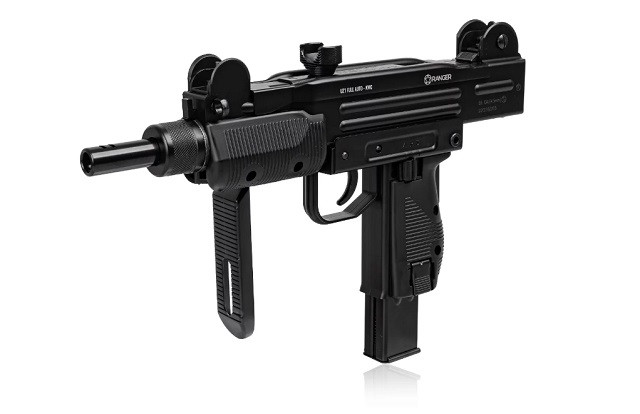 Pistolet maszynowy wiatrówka RANGER UZ1 FULL AUTO BLOWBACK kal.4,5BBs 25-strz. METAL KWC - zdjęcie 1