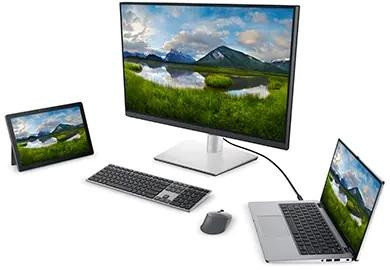 Dell Premier Multi-Device Wireless Keyboard and Mouse - KM7321W - US International (QWERTY) - zdjęcie 1