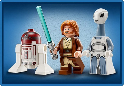 LEGO Star Wars TM 75333 Myśliwiec Jedi Obi-Wana Kenobiego - zdjęcie 4