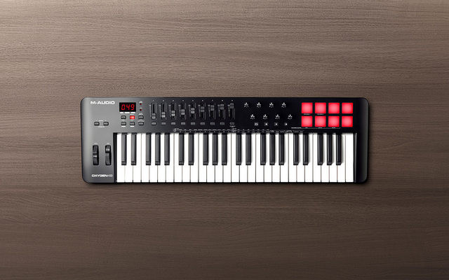 M-AUDIO Oxygen 49 MKV - Klawiatura Sterująca - zdjęcie 9