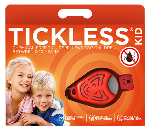 Odstraszacz kleszczy dla dzieci TickLess Kid orange - zdjęcie 1