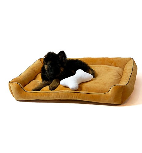 GO GIFT Lux camel - legowisko dla zwierząt - 95 x 70 x 9 cm - zdjęcie 1