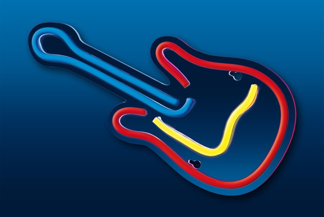 Neon LED Activejet AJE-NEON GITARA - zdjęcie 1