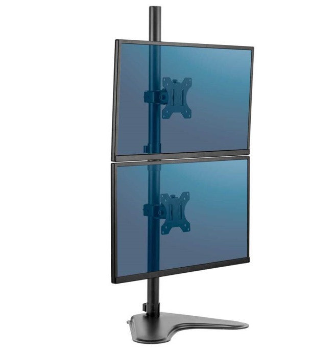 Fellowes Ergonomia wolnostojące ramię na 2 monitory - pionowe Seasa - dawne Professional Series™ - zdjęcie 1