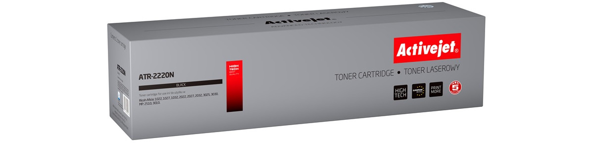 Activejet ATR-2220N Toner do drukarki RICOH, Zamiennik Ricoh 2220D 885266; Supreme; 11000 stron; czarny. - zdjęcie 6