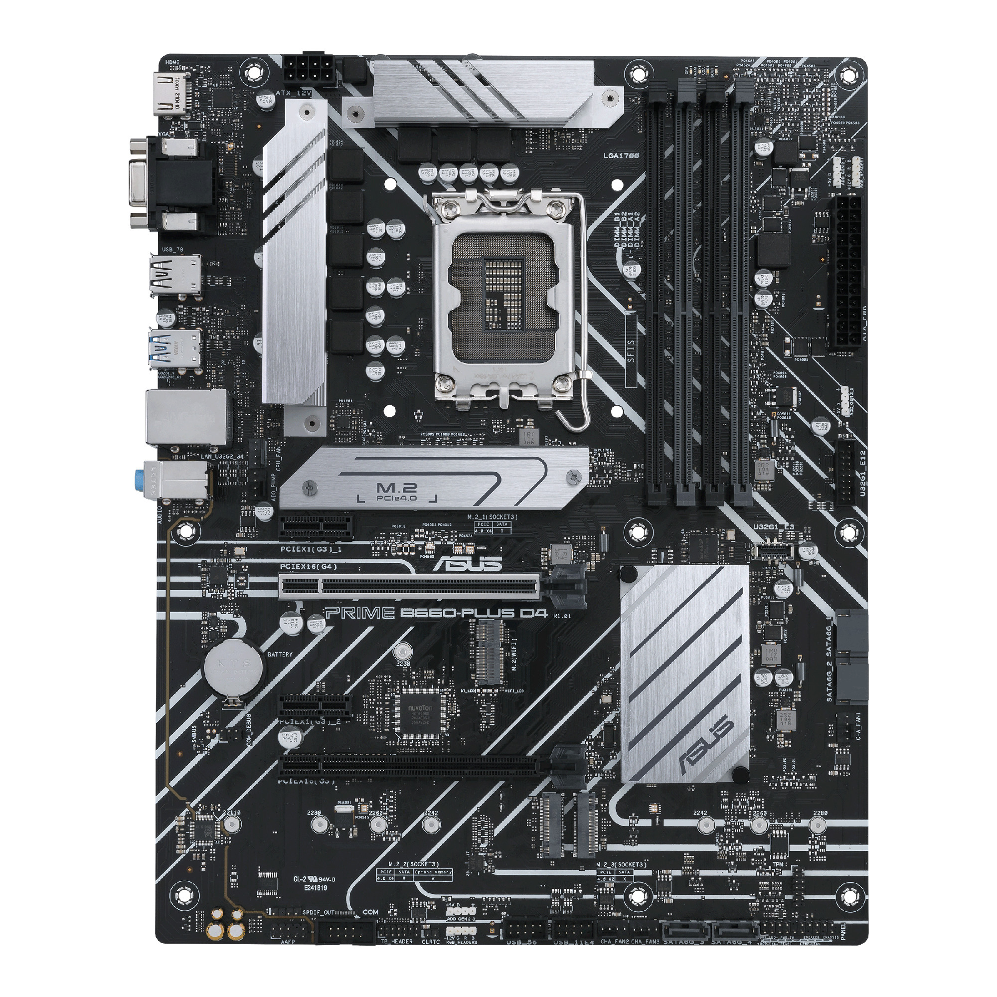 Płyta główna ASUS PRIME B660-PLUS D4 - zdjęcie 4