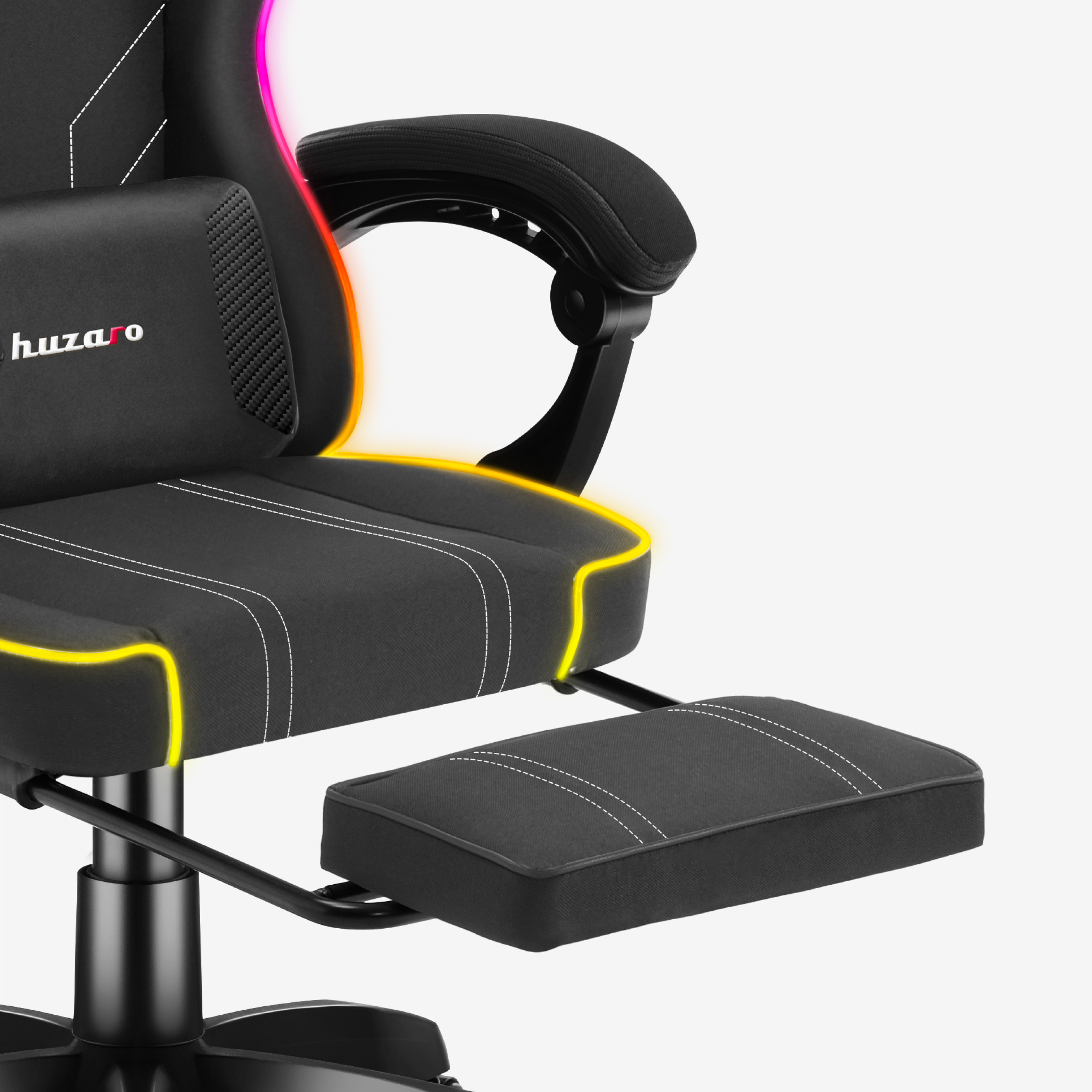 Fotel gamingowy Force 3.7 RGB Black - zdjęcie 5