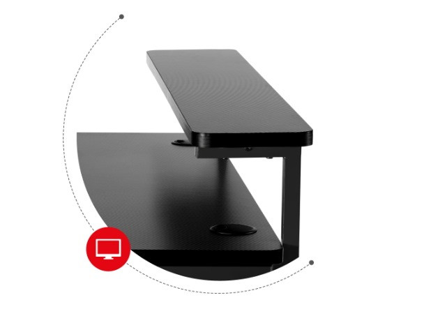 Biurko gamingowe Huzaro Hero 5.0 RGB - zdjęcie 7