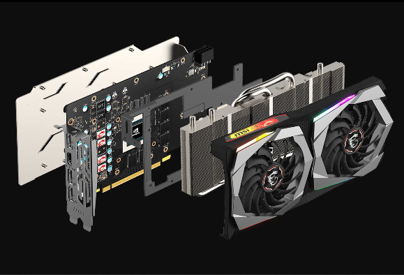 Karta graficzna MSI GTX 1660 SUPER GAMING X 6G - zdjęcie 2