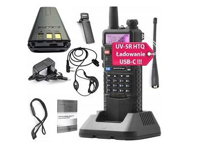 Krótkofalówka Baofeng UV-5R HTQ 3800 USB-C - zdjęcie 1