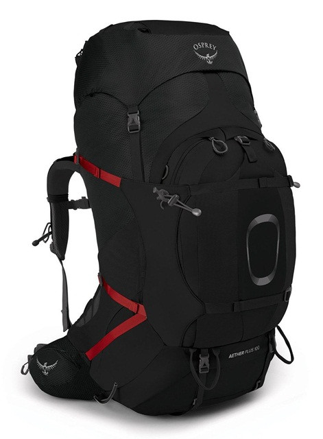 Plecak trekkingowy OSPREY Aether Plus 100 czarny L/XL - zdjęcie 1
