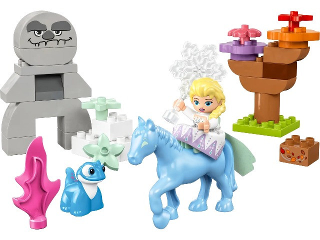 LEGO Disney 10418 Elza i Bruni w Zaczarowanym Lesie - zdjęcie 2