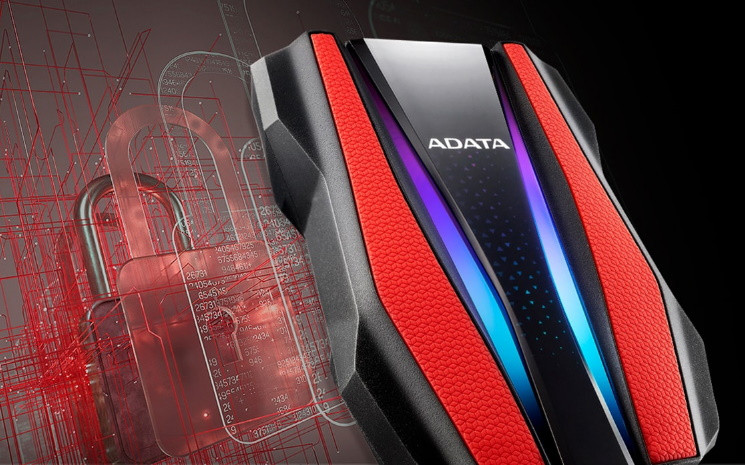 Dysk zewnętrzny HDD ADATA HD770G AHD770G-1TU32G1-CRD (1TB; 2.5"; USB 3.2; czerwony) - zdjęcie 5