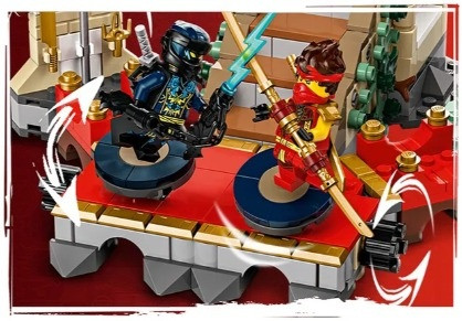 LEGO Ninjago 71818 Arena turniejowa - zdjęcie 3