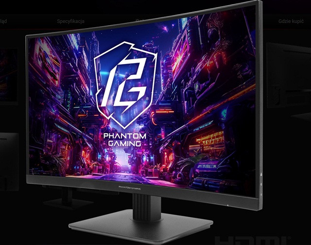 Monitor ASROCK 27" PG27QRT1B - zdjęcie 4