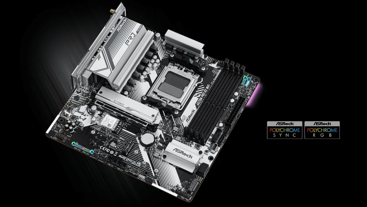 Płyta główna Asrock A620M Pro RS WiFi - zdjęcie 9